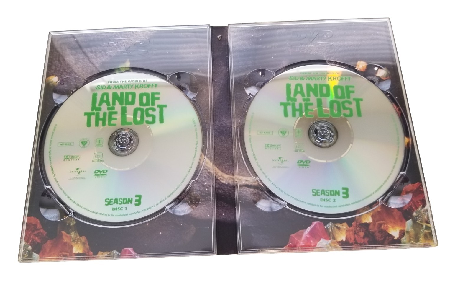 LAND OF THE LOST 2009 Complete Series DVD Season 1-3 (7 Disc Set) 1974 Series 🌋