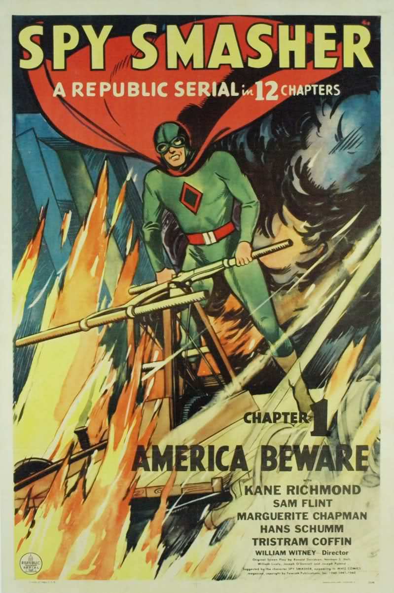 Spy Smasher – Classic Cliffhanger Serial Movie DVD Kane Richmond