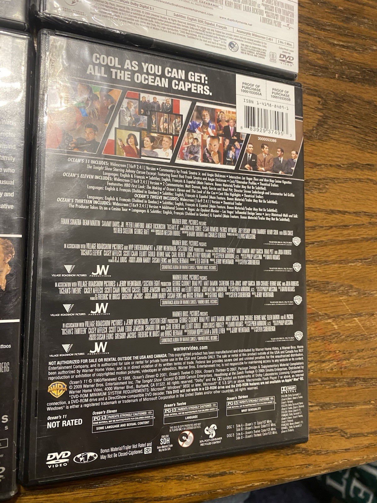 Thriller Crime Dvd Lot Eastern Promises David Cronenberg Collateral Michael Mann