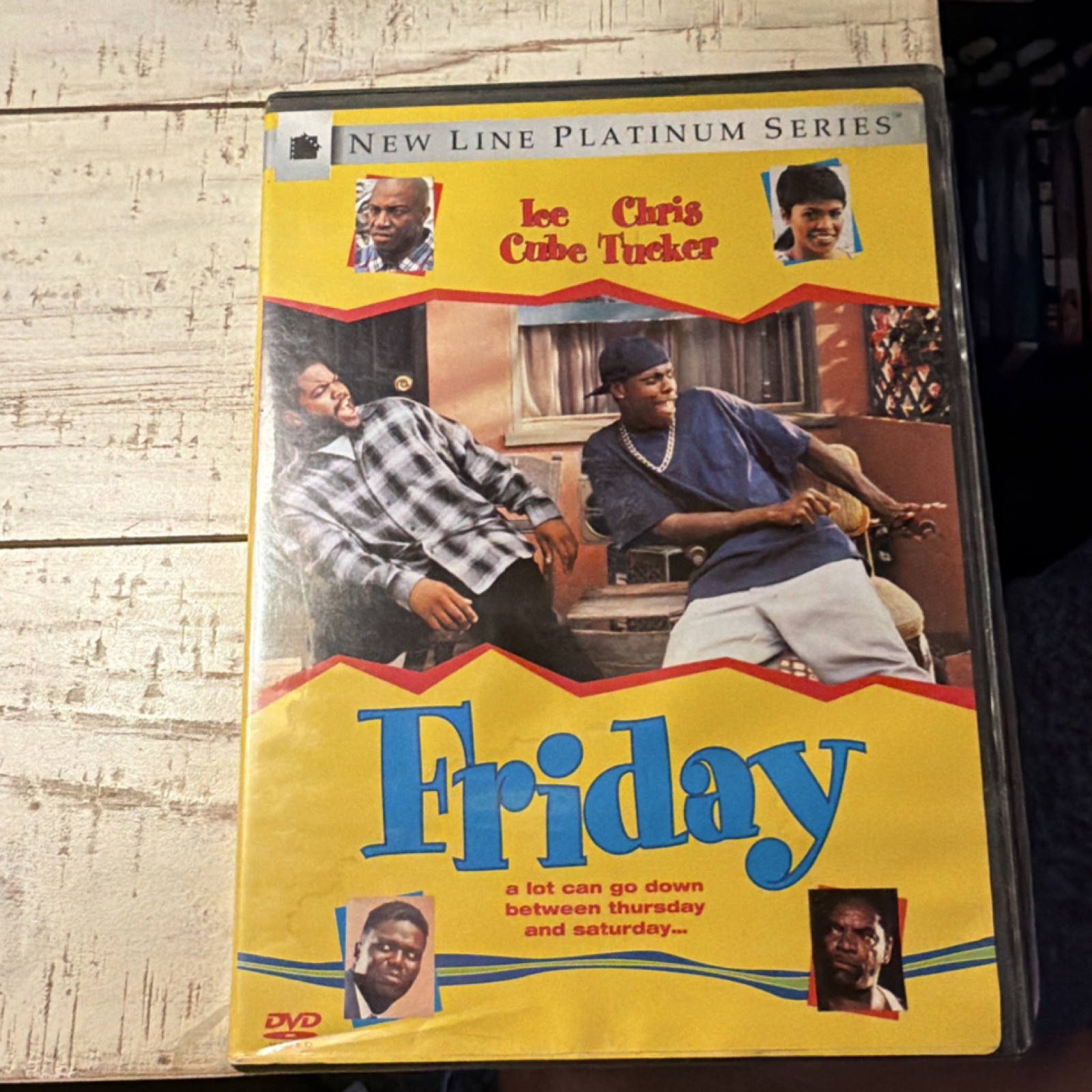 New Line Home Video Friday DVD R Ice Cube Chris Tucker Widescreen 91 min