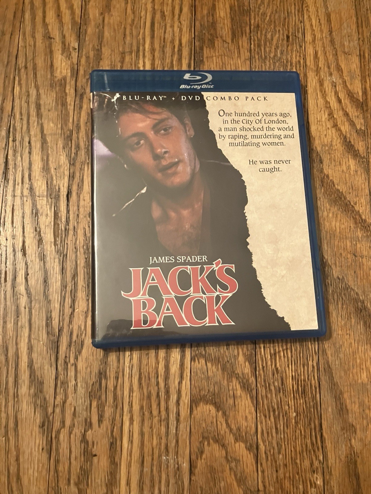 OOP JACK’S BACK BLU RAY/DVD COMBO PACK SHOUT FACTORY JAMES SPADER