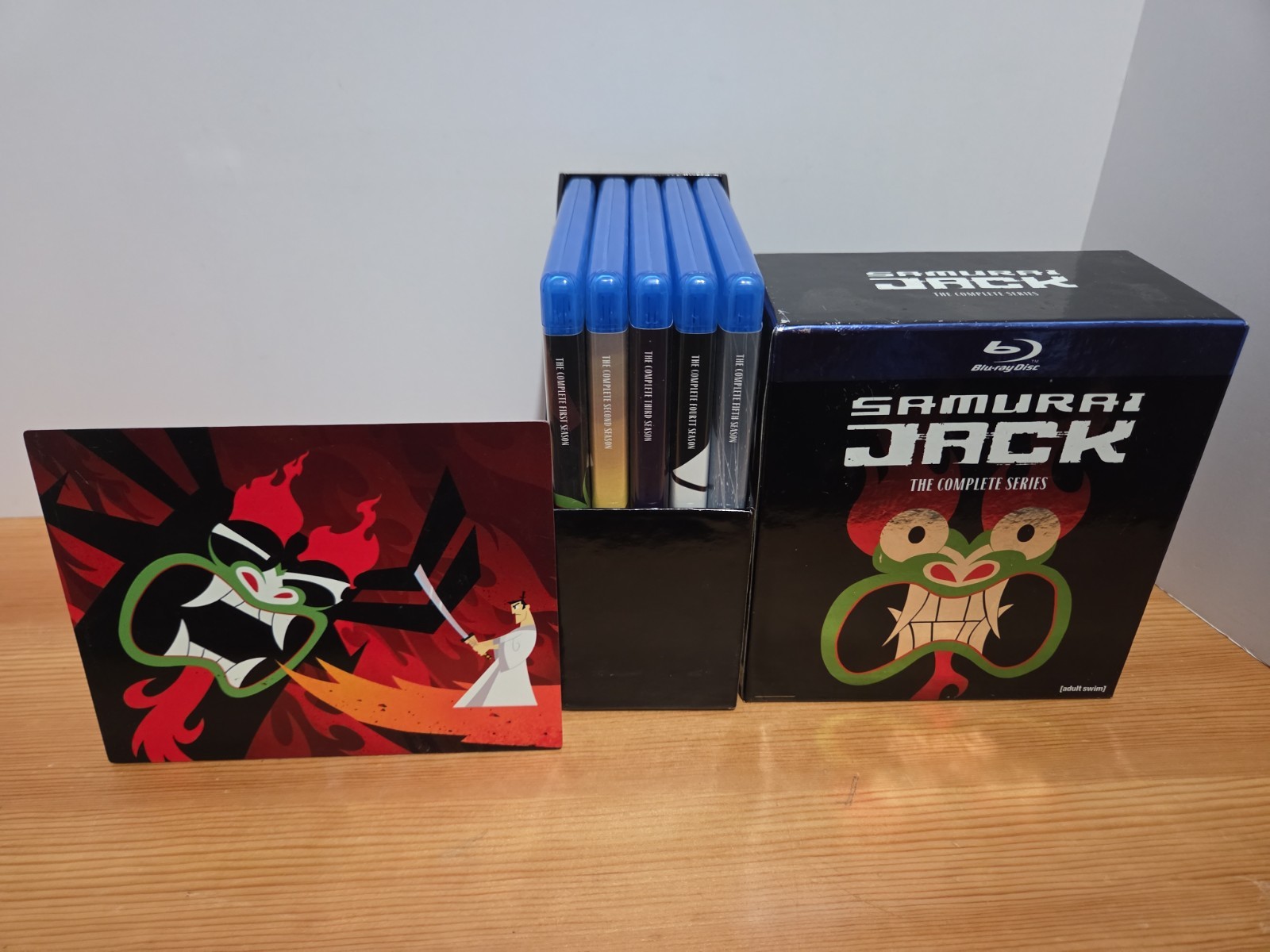 Samurai Jack The Complete Series Blu Ray Box Set Seasons 1-5 RARE!