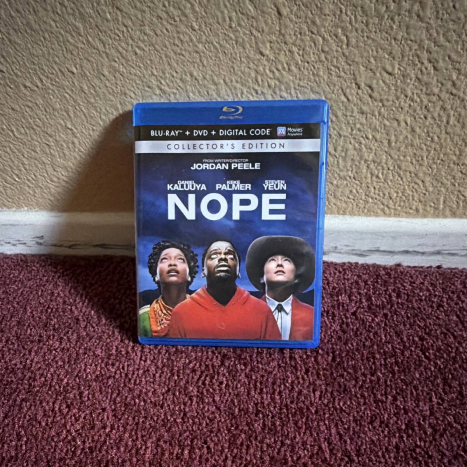 Universal Studios Nope Blu-ray DVD Digital Code Jordan Peele Collector’s Edition