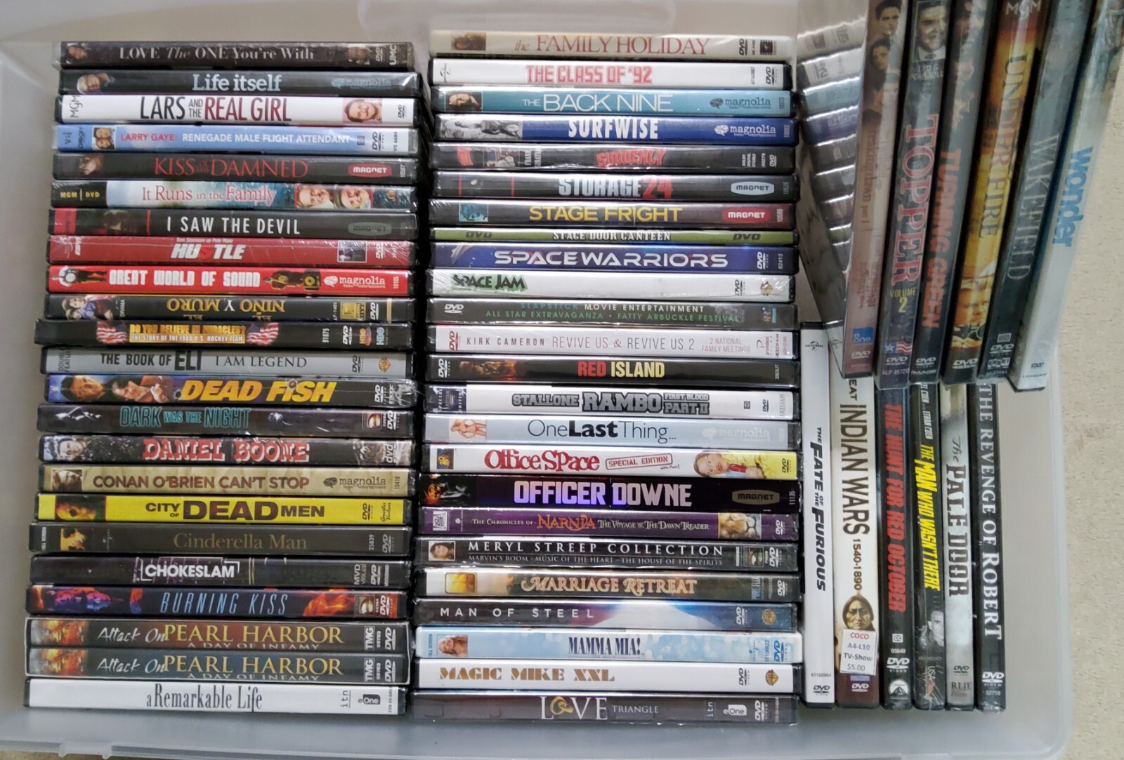 New Sealed dvd $5.00 each