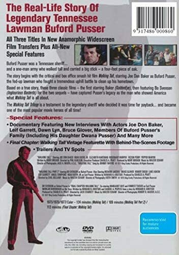WALKING TALL The Trilogy DVD BRAND NEW (USA Compatible)