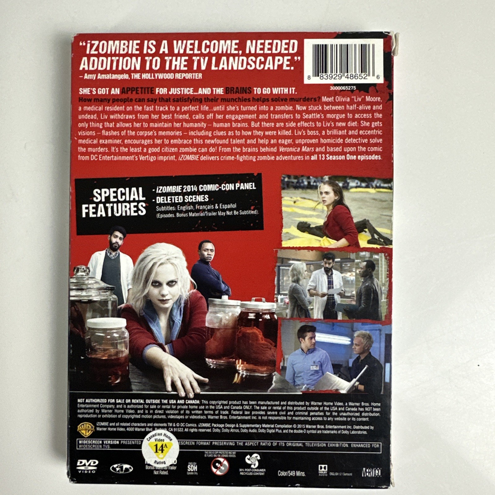 iZombie – Season 1 (DVD)