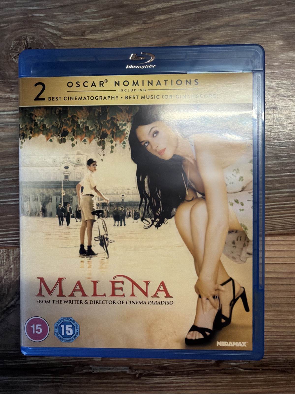 Malena (2000) Monica Bellucci Blu-Ray Import