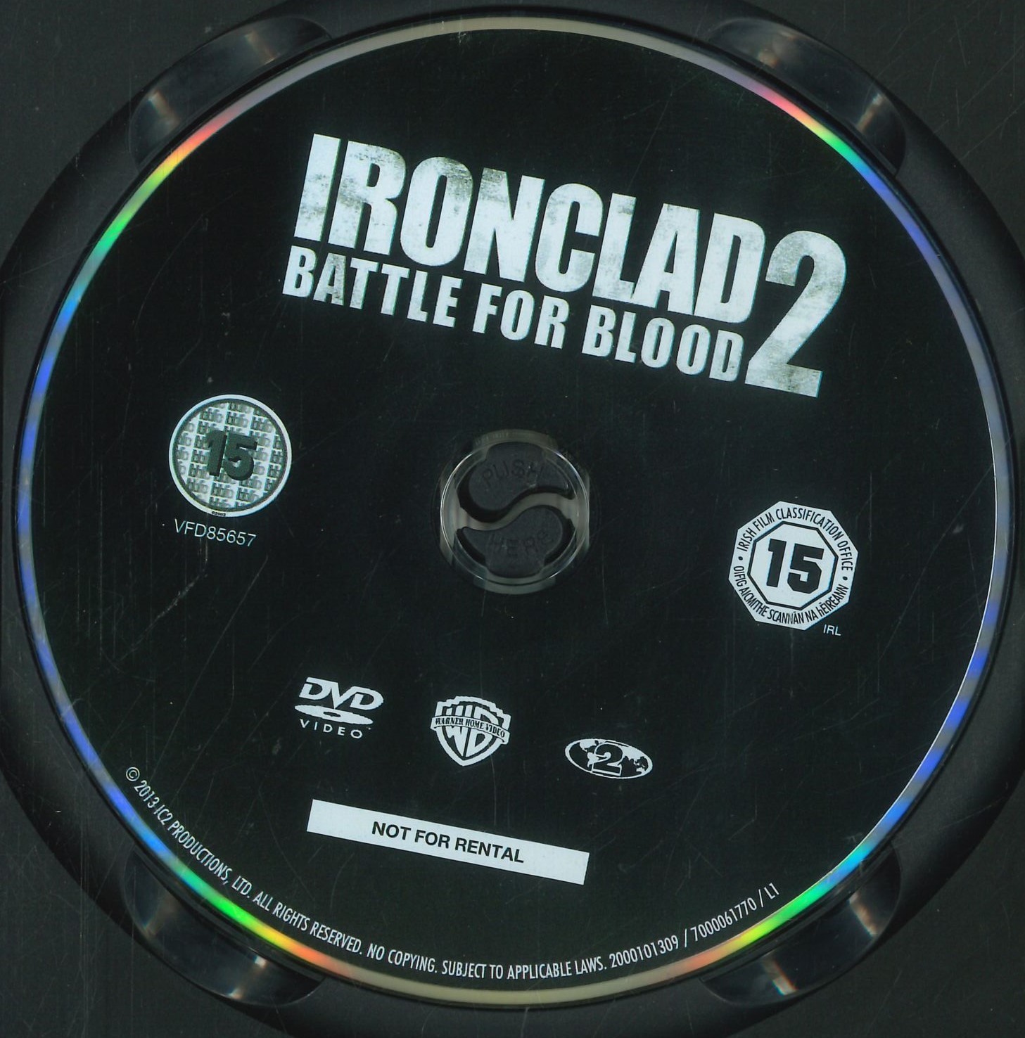 Ironclad 2: Battle for Blood (2014) DVD, Roxanne McKee, Tom Austen [Region 2]