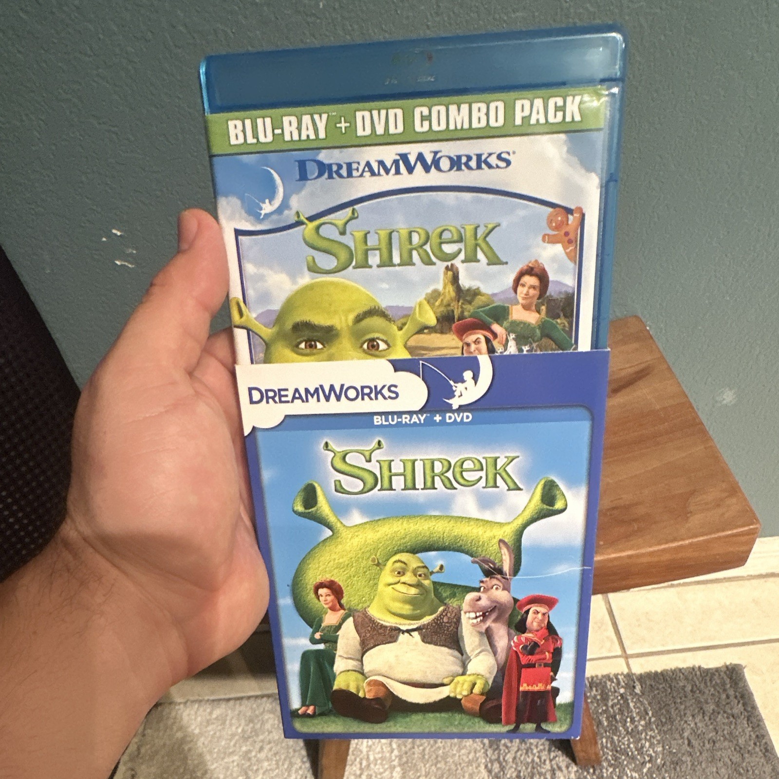 DreamWorks Shrek Blu-ray + DVD Combo Pack Widescreen PG Myers Murphy Diaz