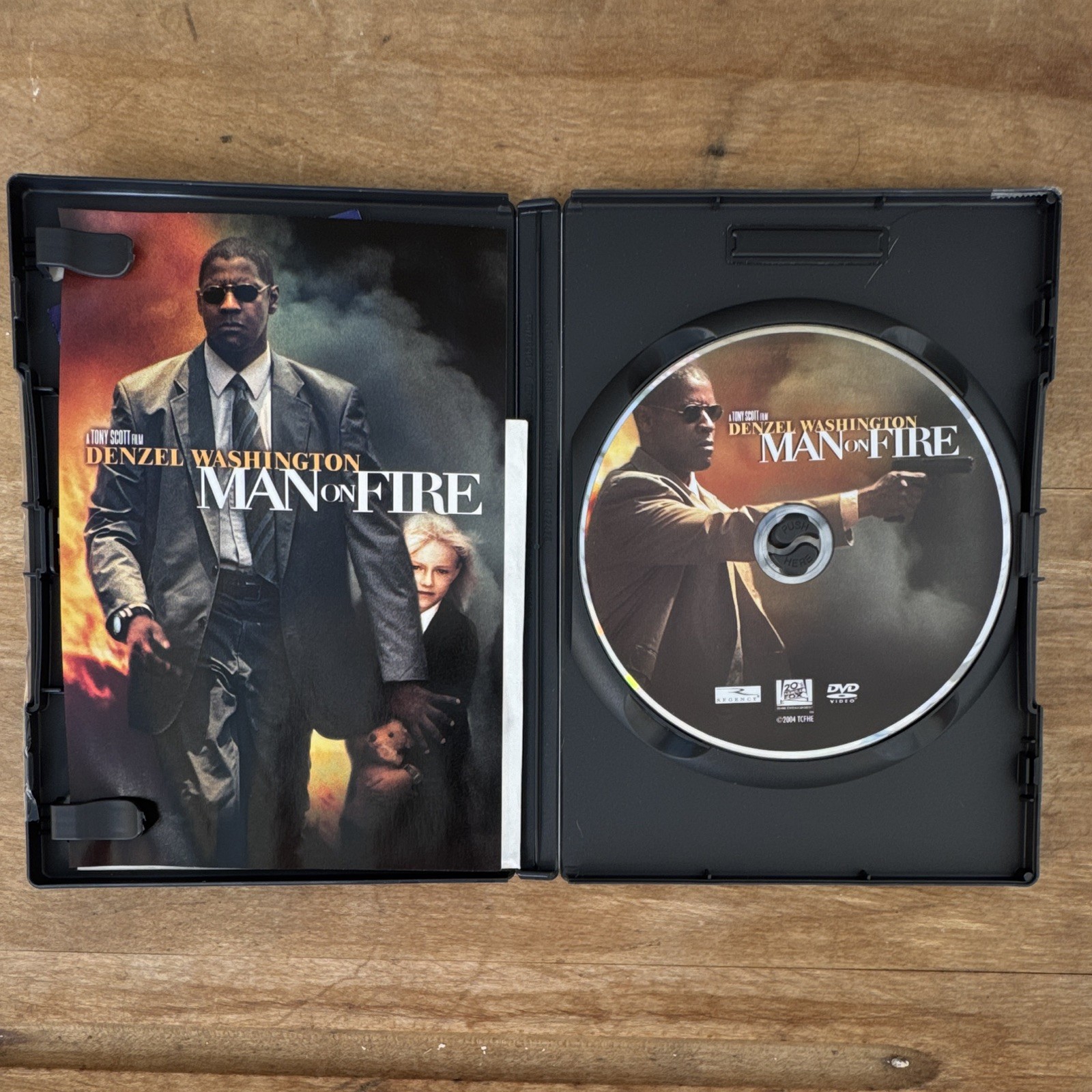 20th Century Fox Man on Fire DVD 2004 R Widescreen 2.35:1 146 min