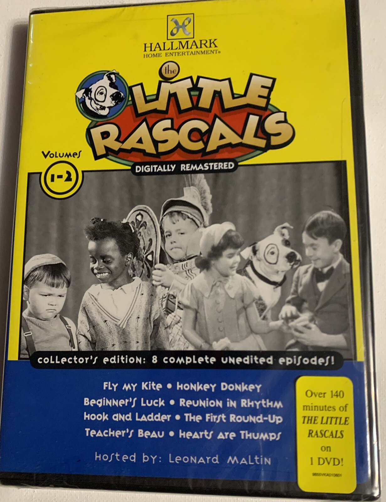 The Little Rascals – Volume 1 2: Collectors Ed. Sealed DVD 140 Min.plus