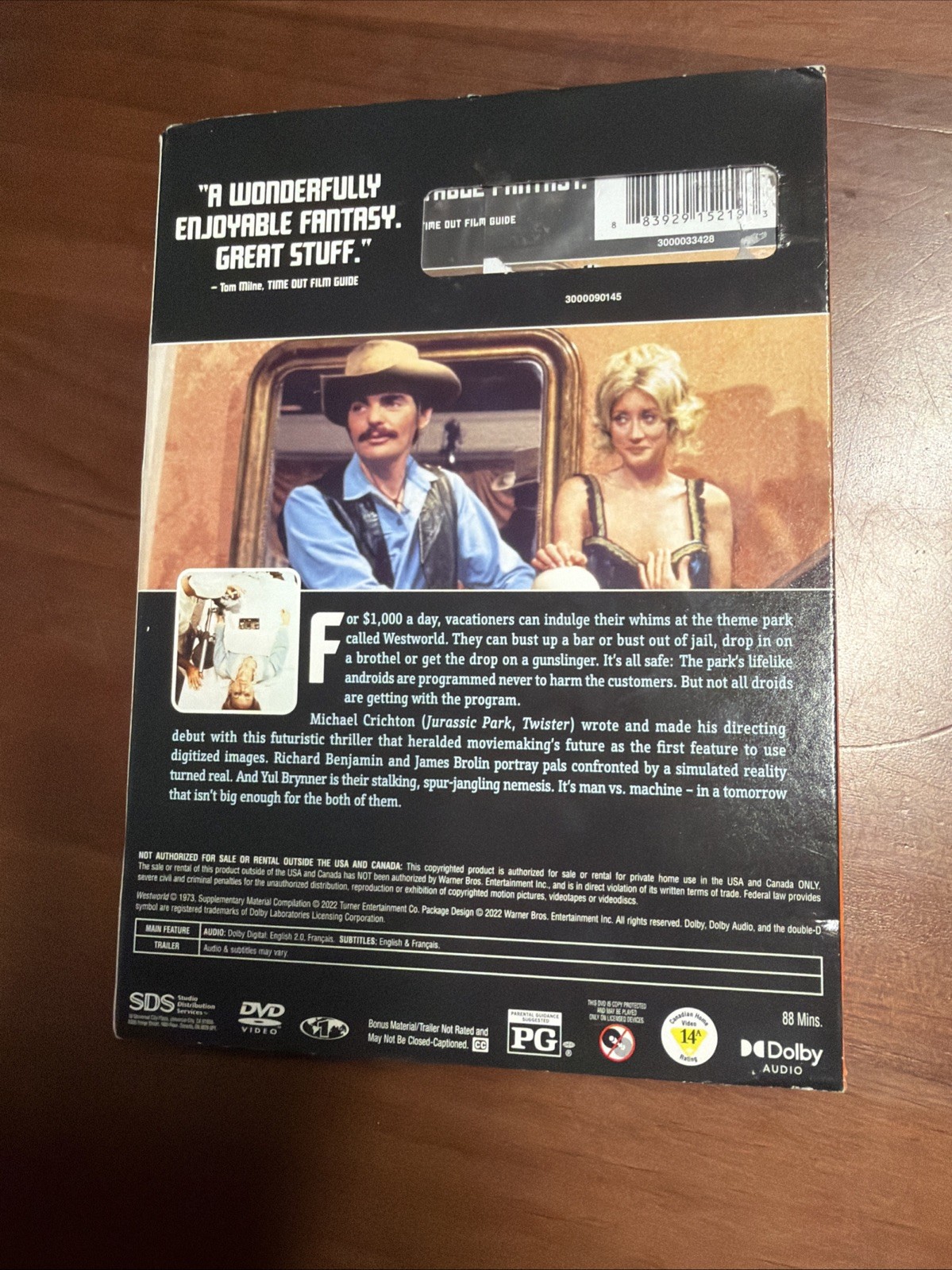 Westworld (DVD, 1973)