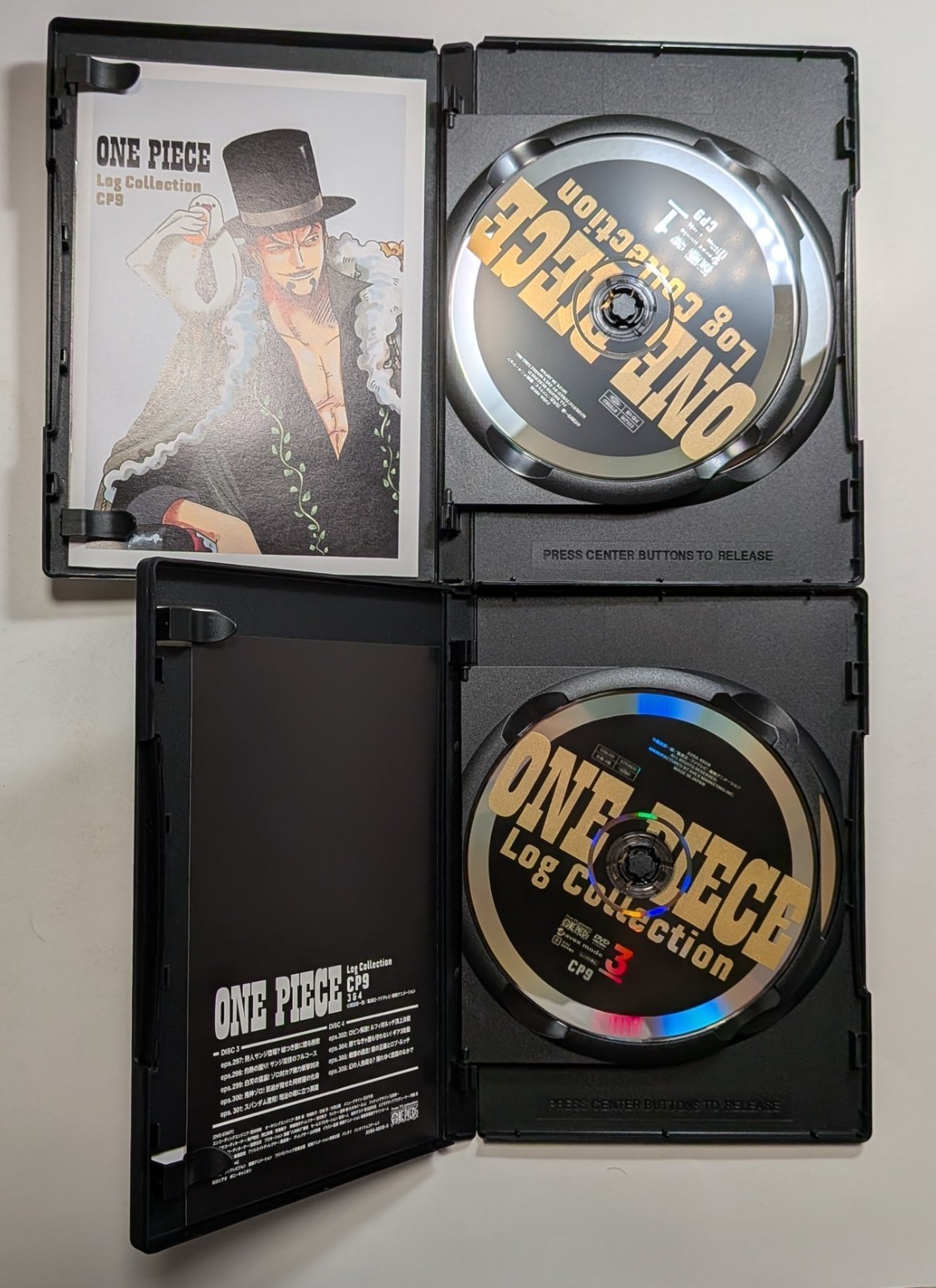 ONE PIECE Log Collection CP9 Eiichiro Oda Japanese Anime DVD