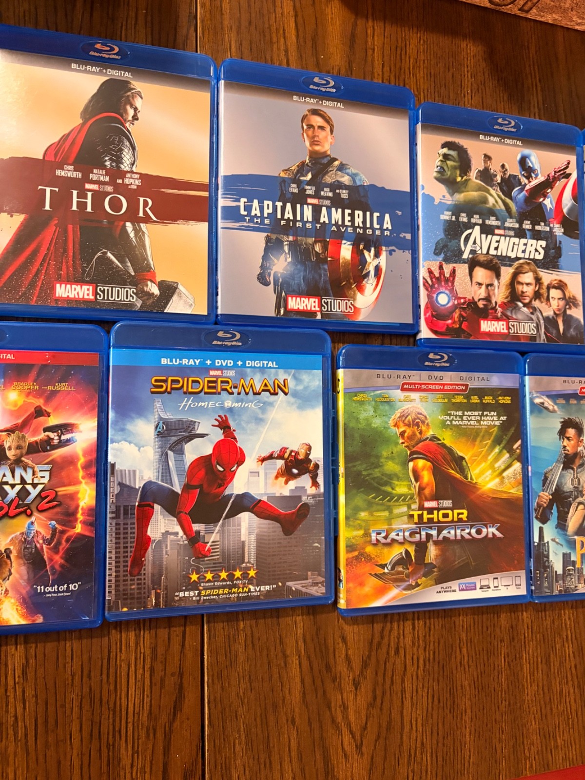 MCU Marvel Infinity Saga (23 Blu-Ray Set) Complete Collection
