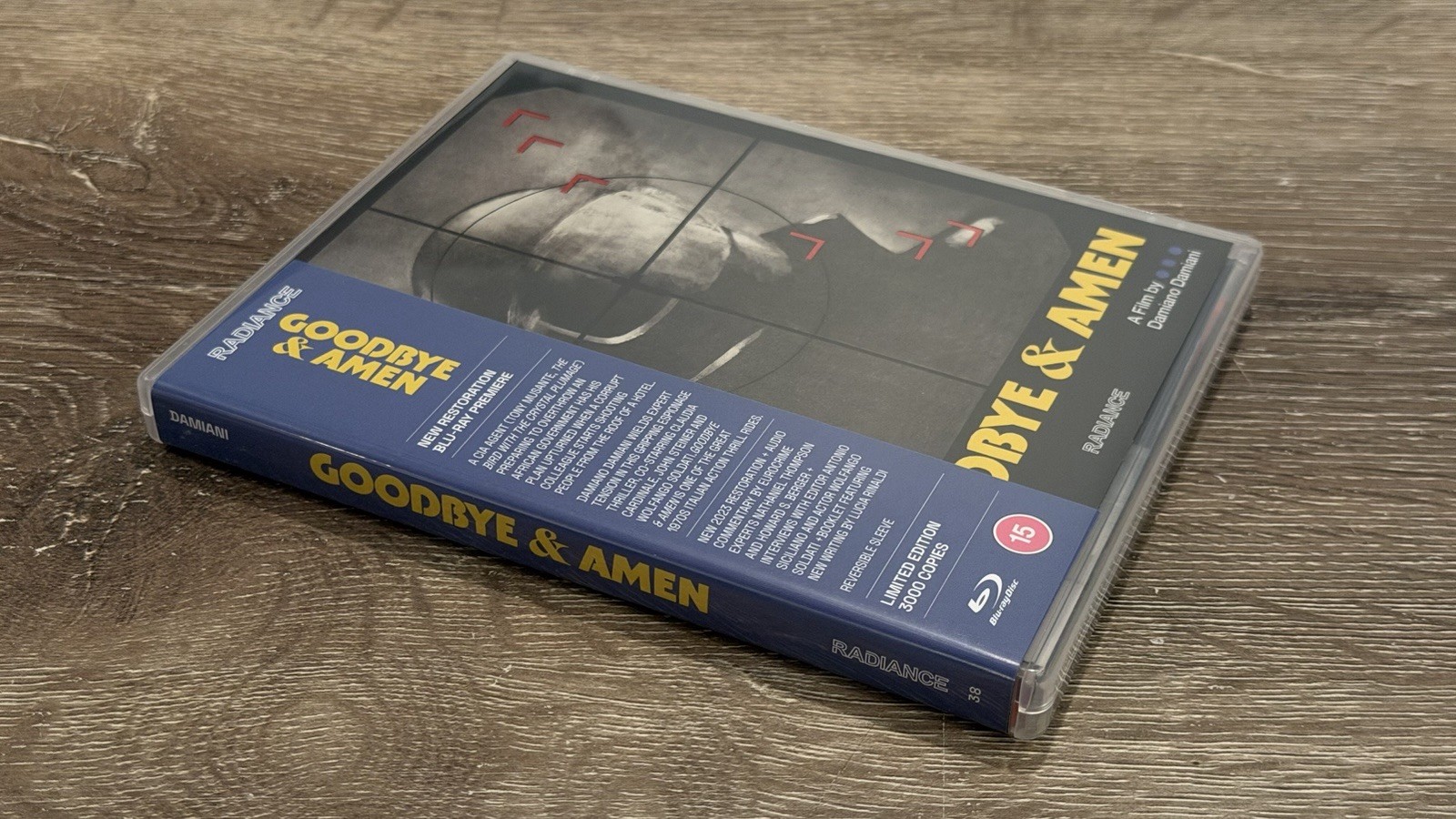 Goodbye & Amen (1977) OOP Blu-ray + Booklet Radiance Limited Edition 3000 Copies