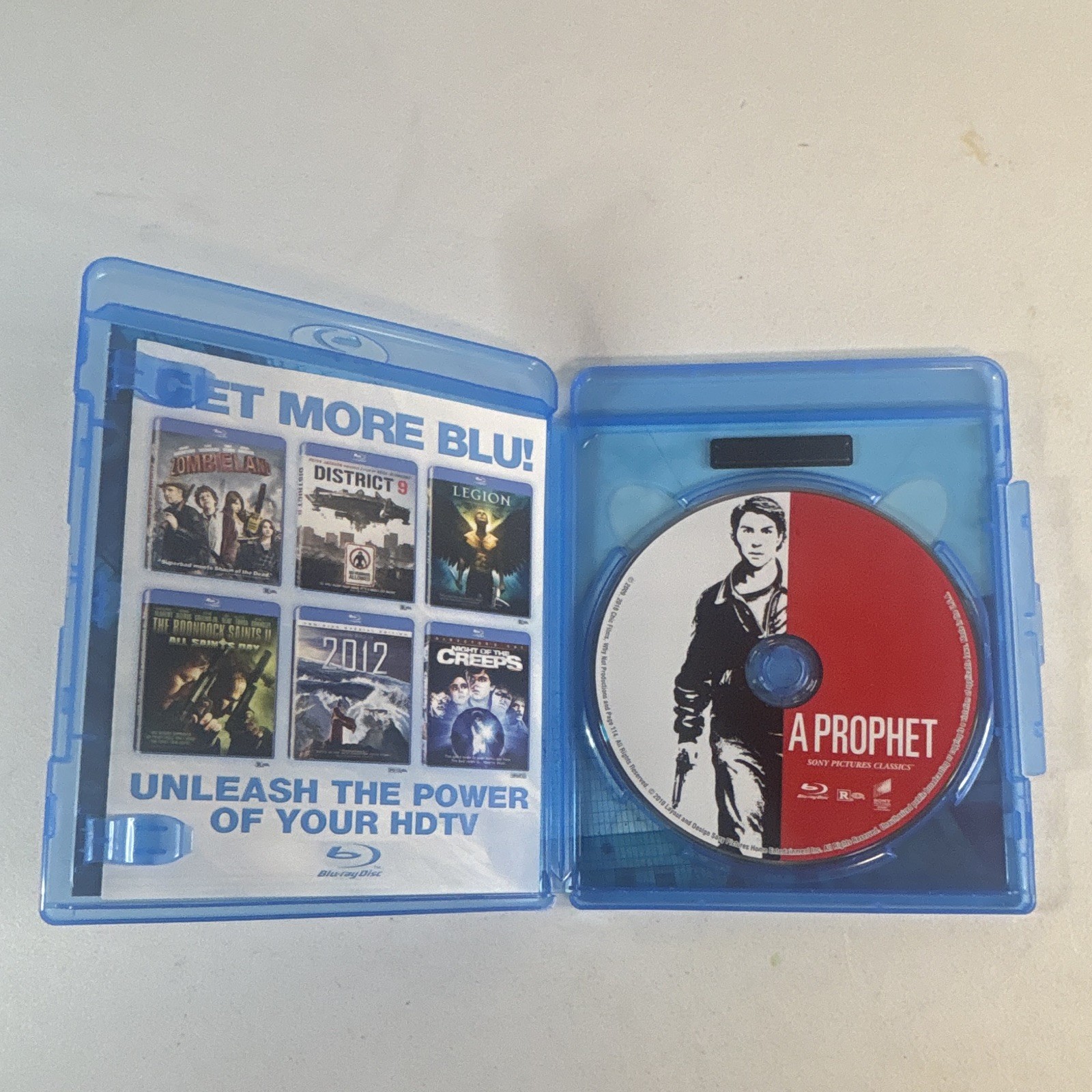 Sony Pictures Classics A Prophet (2009) Blu-ray R Crime/Drama w/ Deleted Scenes
