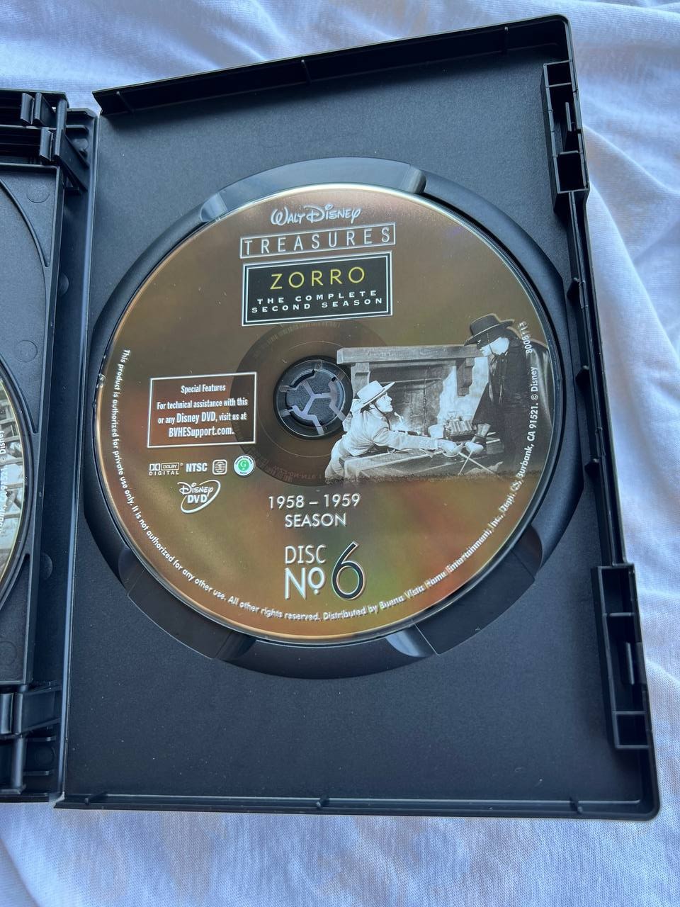 Walt Disney Treasures: Zorro The Complete Second Season DVD