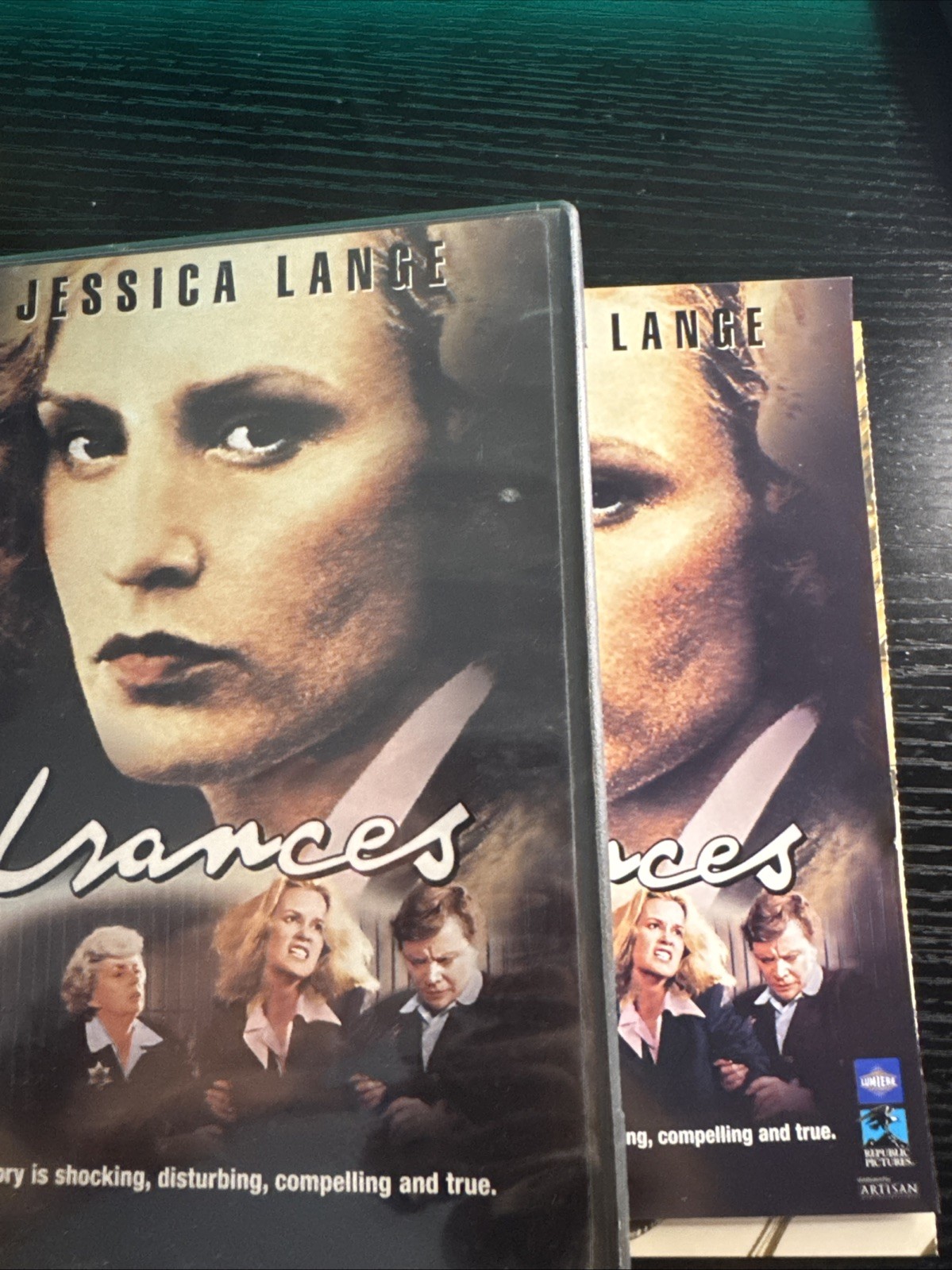 Frances (DVD 1982 + Guide) Farmer Biographical Tragedy Drama Film Jessica A12