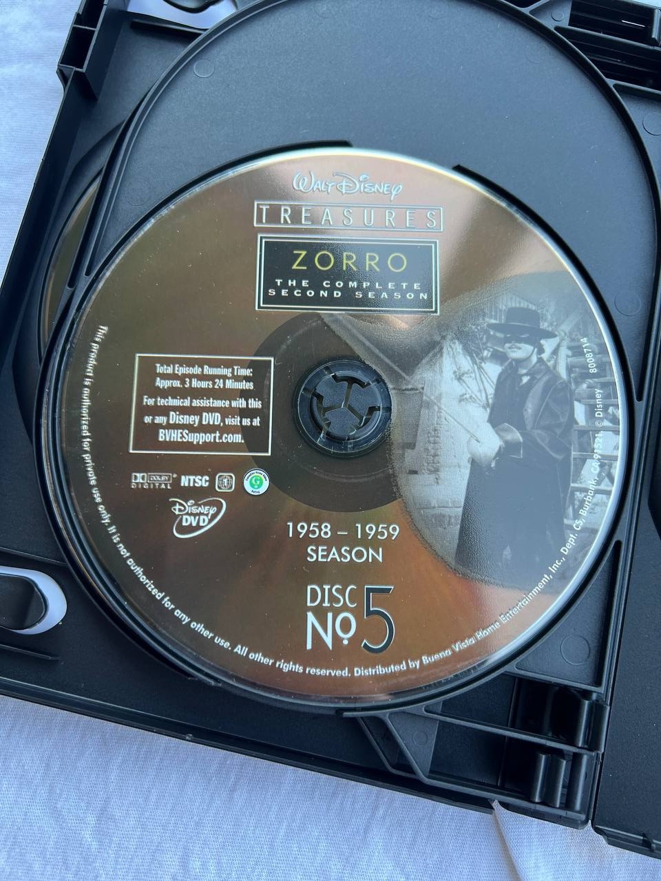 Walt Disney Treasures: Zorro The Complete Second Season DVD