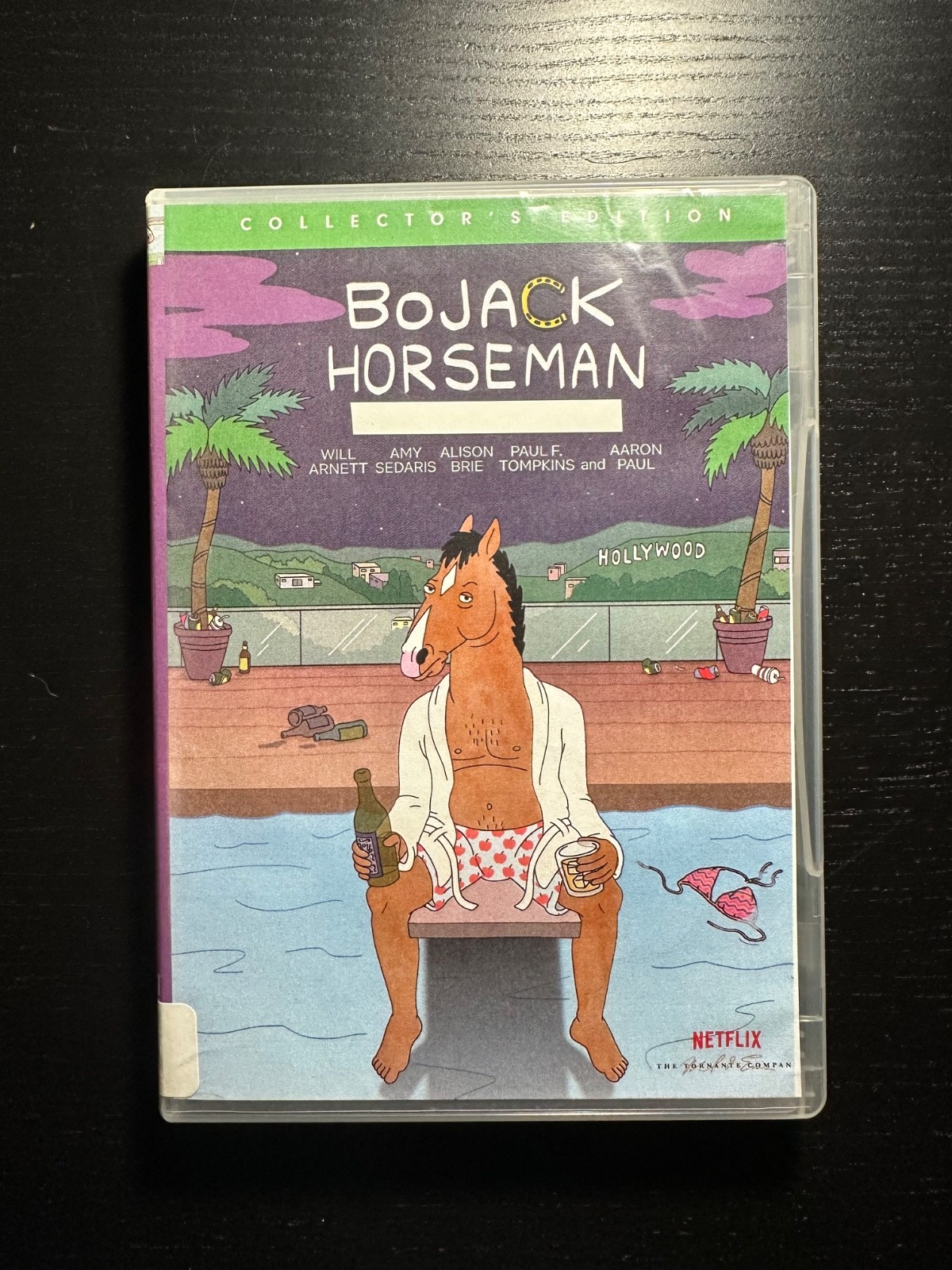 Bo Jack Horseman Season 2 Only – Will Arnett (DVD, 2 Disc) EX LIBRARY RENTAL