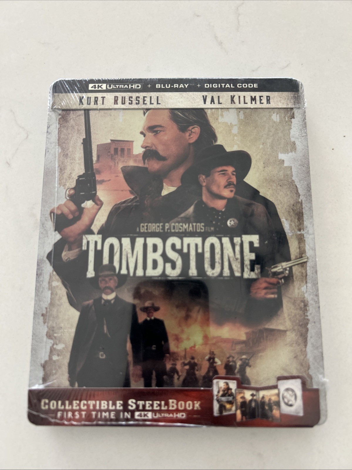 Tombstone 4K UHD + Blu-Ray + Digital Limited Edition US Steelbook With Protector
