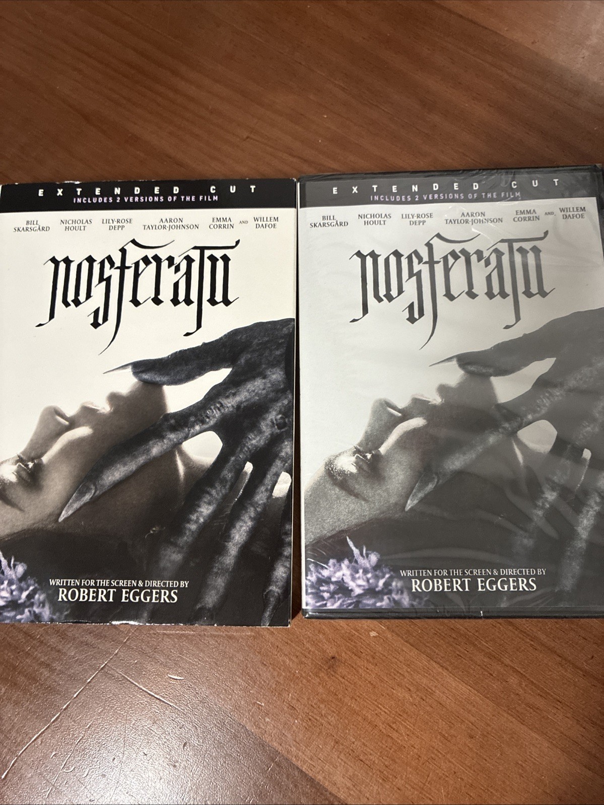 Nosferatu Extended Cut (DVD, 2025) Lil Rose Depp Vampire Dracula New