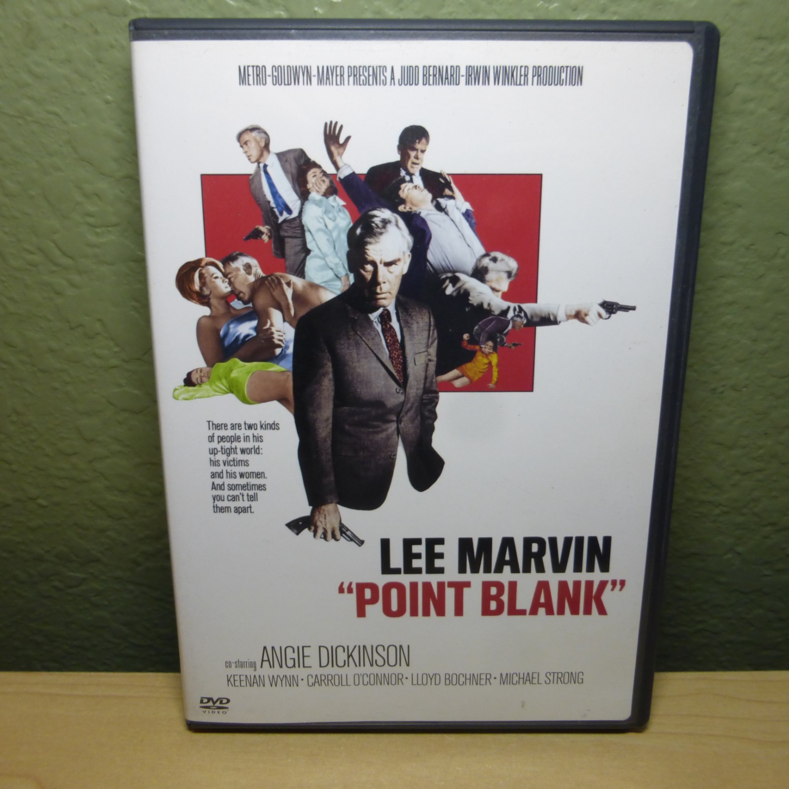 Point Blank (DVD, 1967) Warner Bros. Lee Marvin Angie Dickinson Widescreen OOP