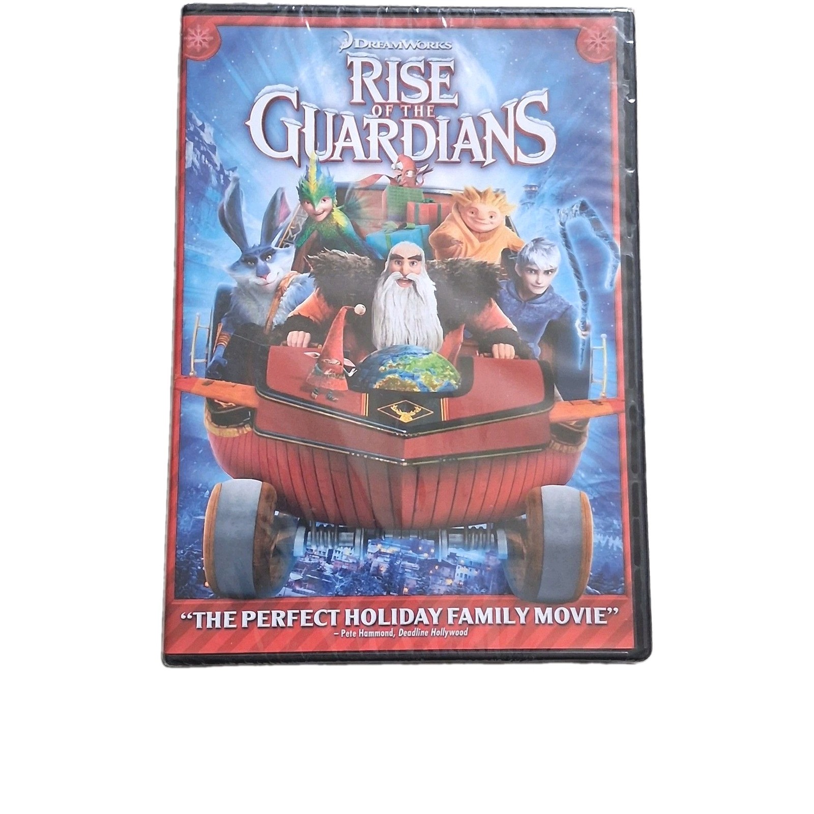 ​Rise Guardians DVD DreamWorks Animated Movie Jack Frost Santa Claus Family Film
