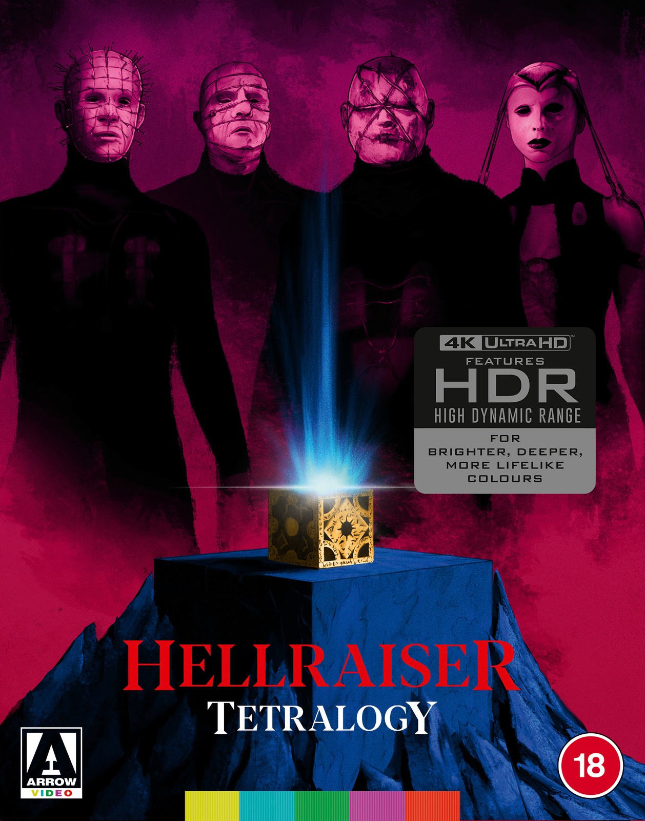Hellraiser Tetralogy (4K UHD Blu-ray) Anthony Allen Frank Baker (UK IMPORT)