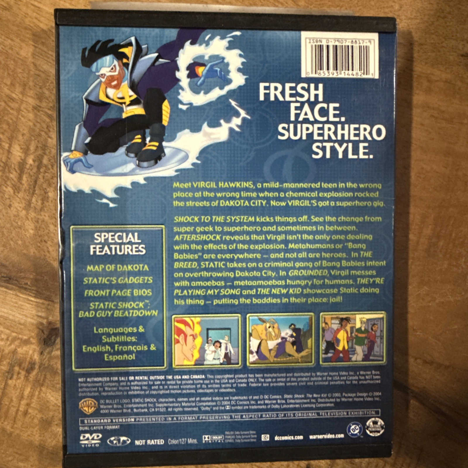 Static Shock-New Kid (DVD)