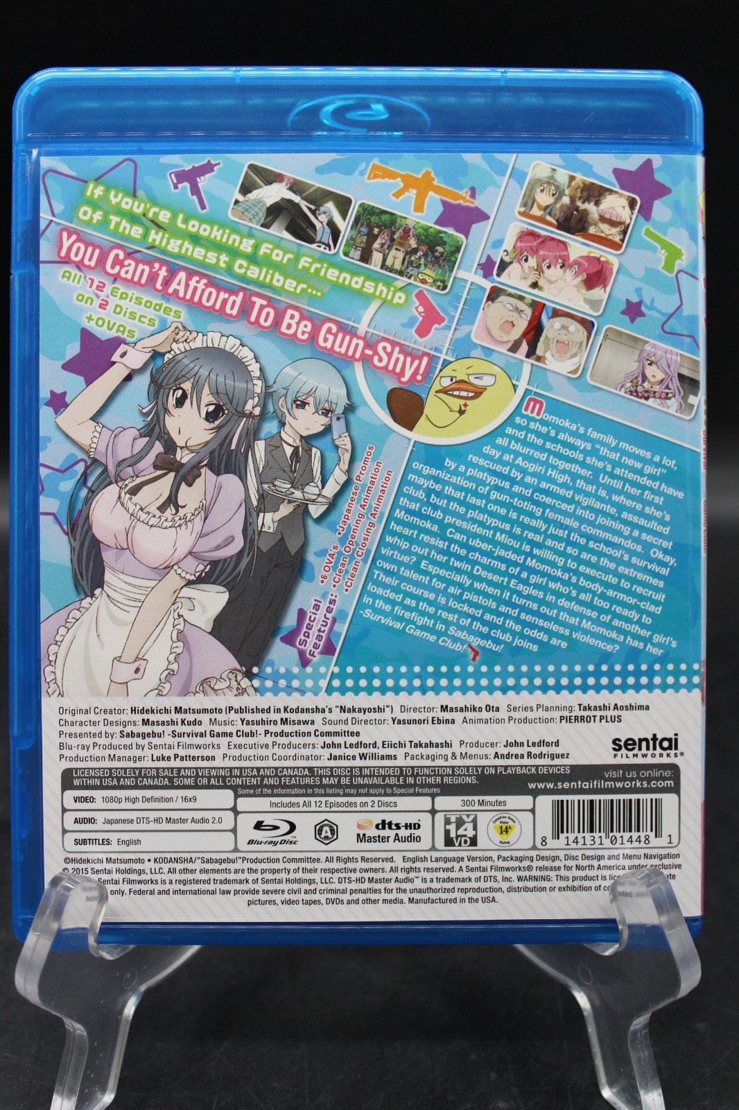 Sabagebu Survival Game Club Anime Series Complete 2-Disc Bluray