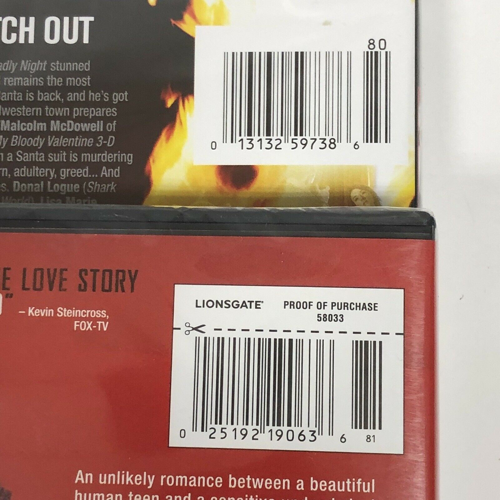 Silent Night & Warm Bodies New DVDs Sealed Horror Movies