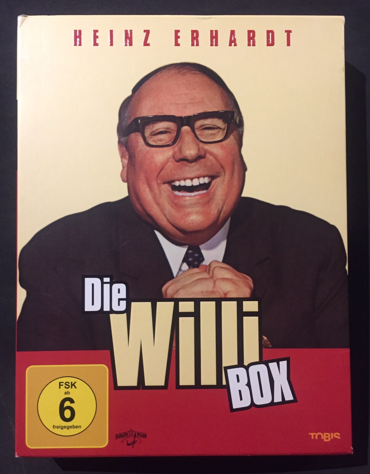 HEINZ ERHARDT – DIE WILLI BOX DVD – COLLECTION (4 DISC SET BOXSET) EXCELLENT