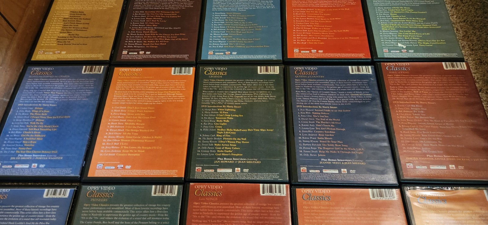 Time Life DVD Collection Of Oprey Video Classics 16 DVD Set