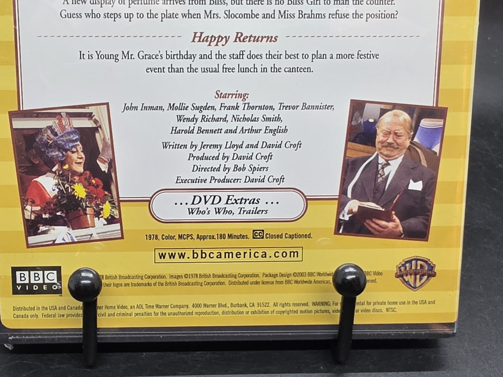 BBC Video DAVID CROFT Are You Being Served Volume 8 (DVD) New Sealed 180 Minutes