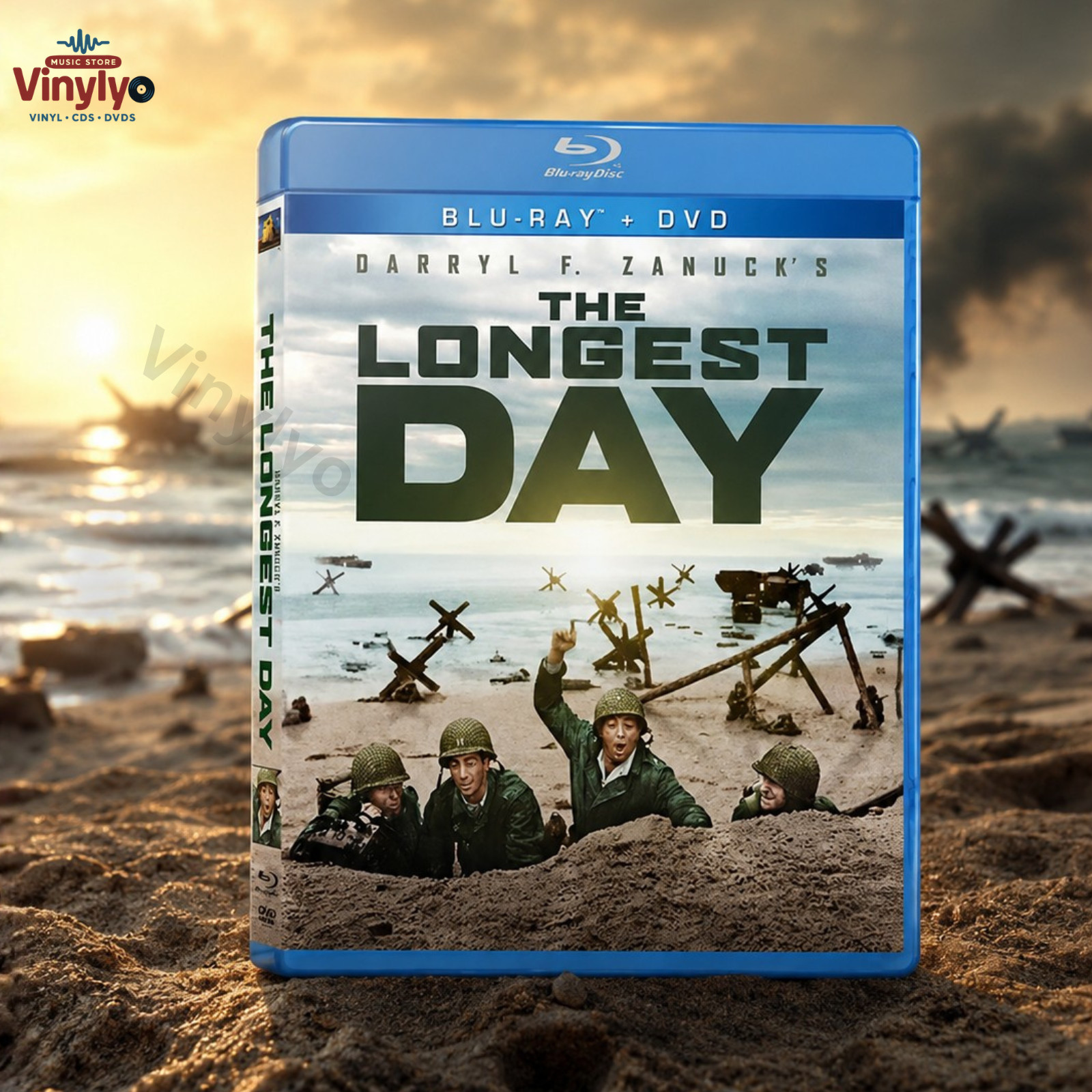 The Longest Day (Blu-ray, 1962) NEW