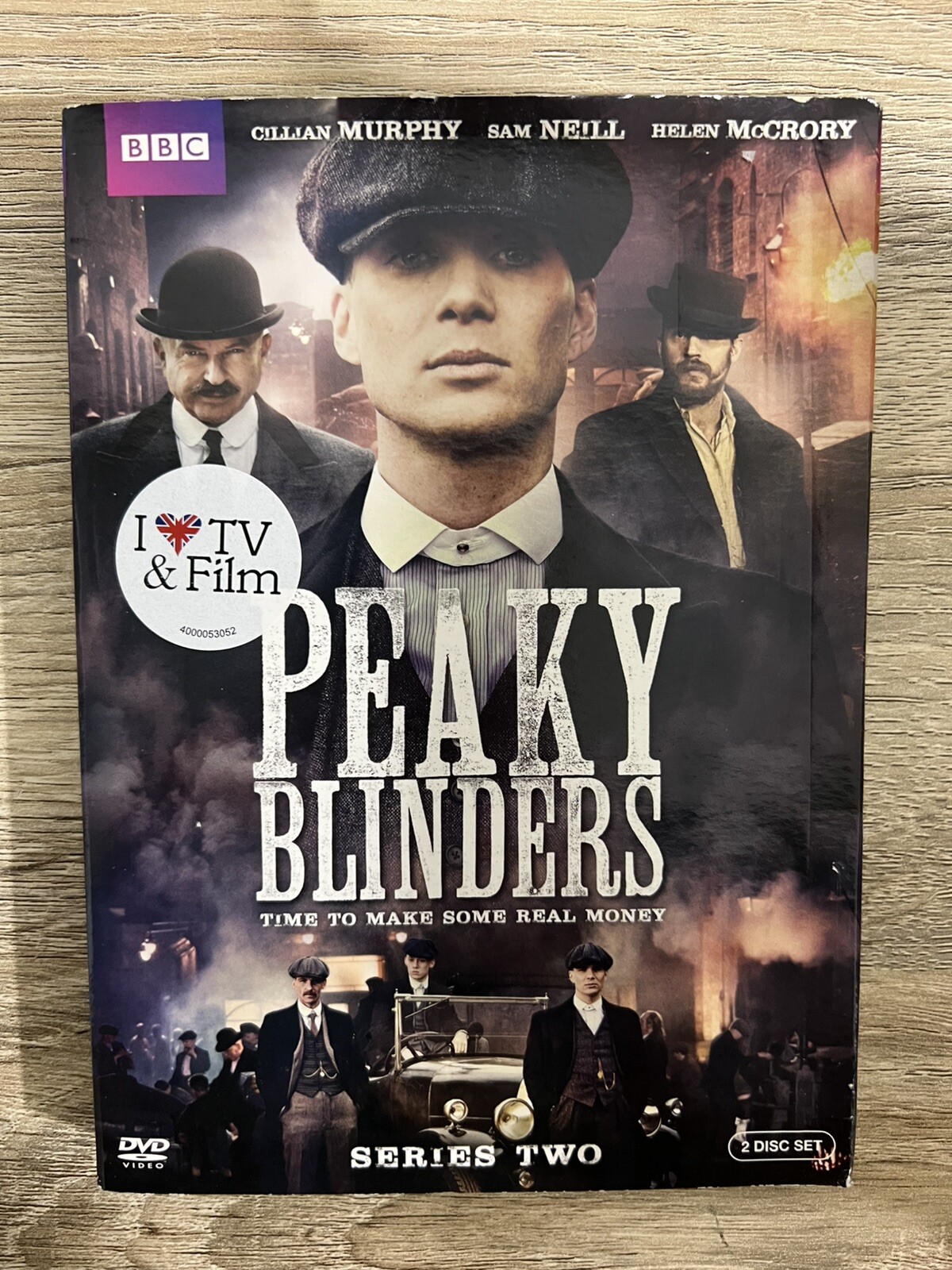 Peaky Blinders – Season 2 DVD 2 Disc Set w/ Slip Cover