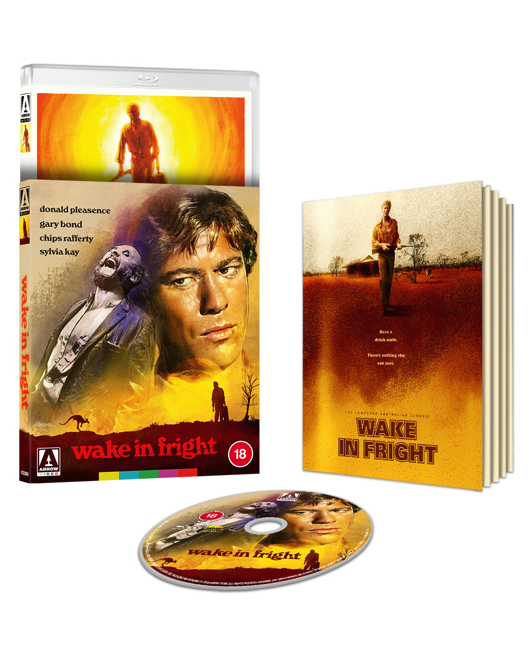 Wake in Fright Limited Edition (Blu-ray) John Meillon Gary Bond (UK IMPORT)
