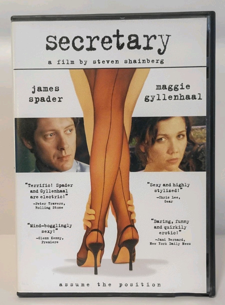 Secretary (DVD, 2002) James Spader, Maggie Gyllenhaal – OOP – BLOCKBUSTER COPY