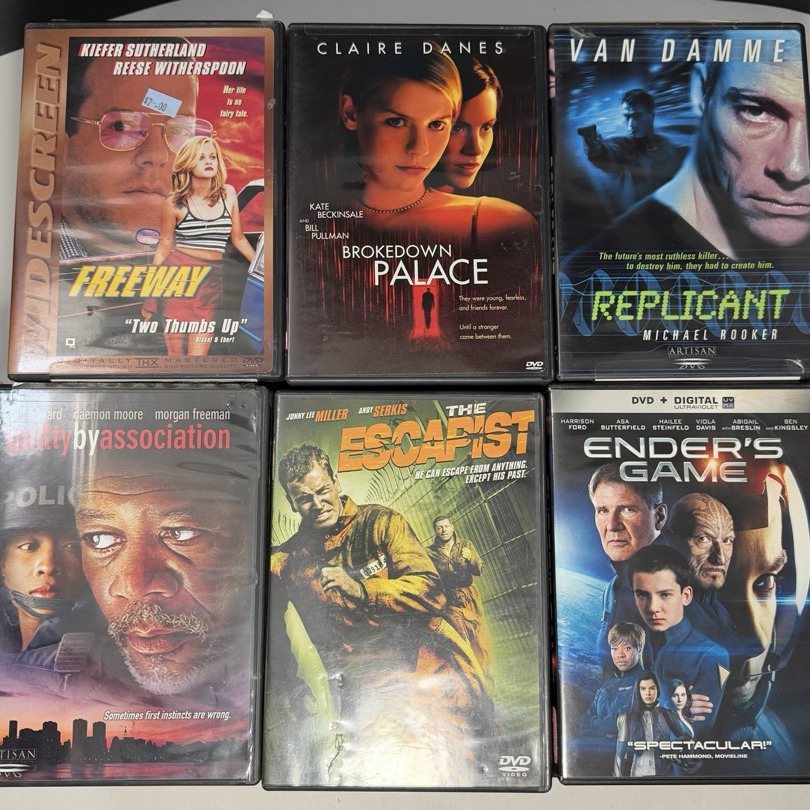 Action Movie DVDs Lot Of 50