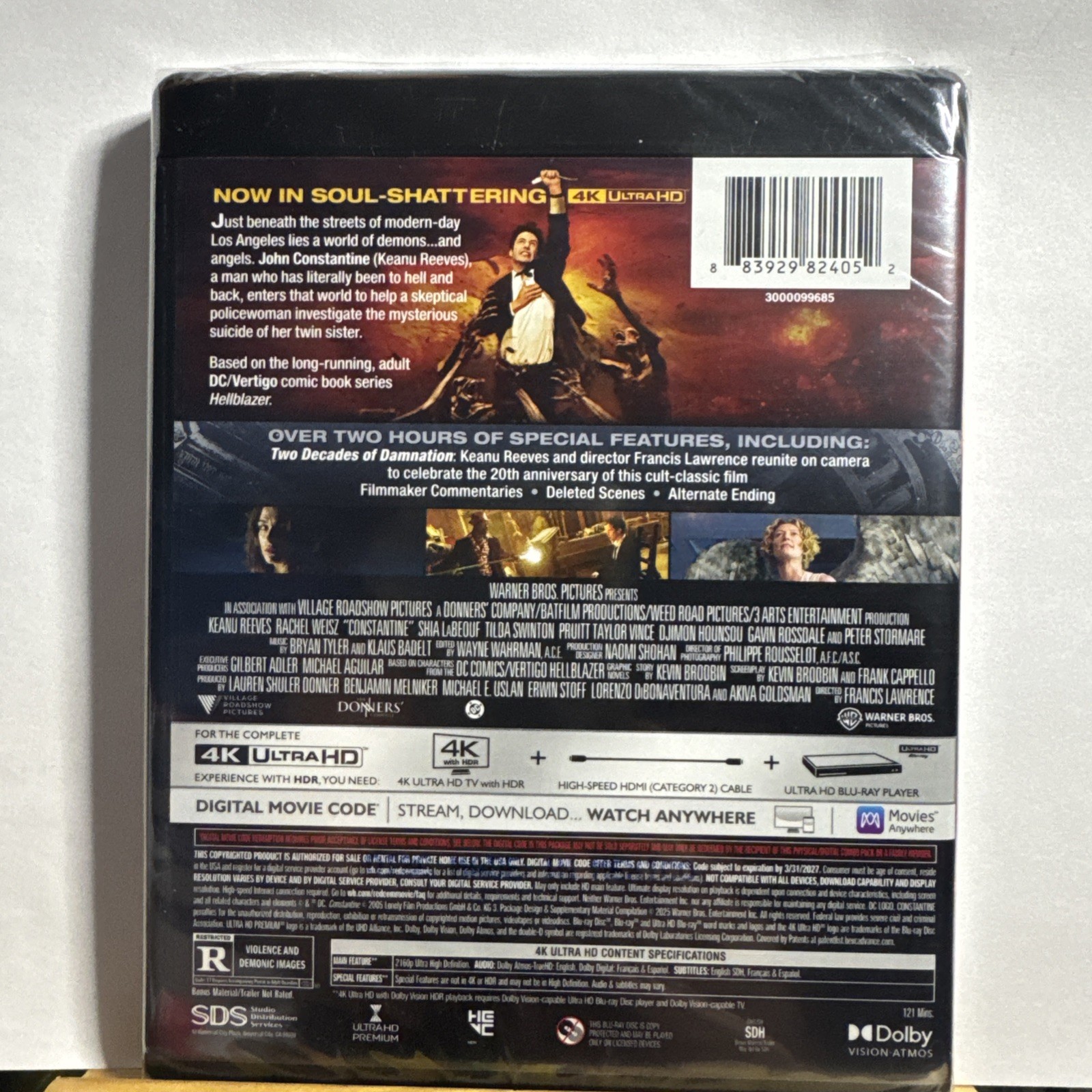 Constantine (4K UHD Blu-ray & Digital, 2005)