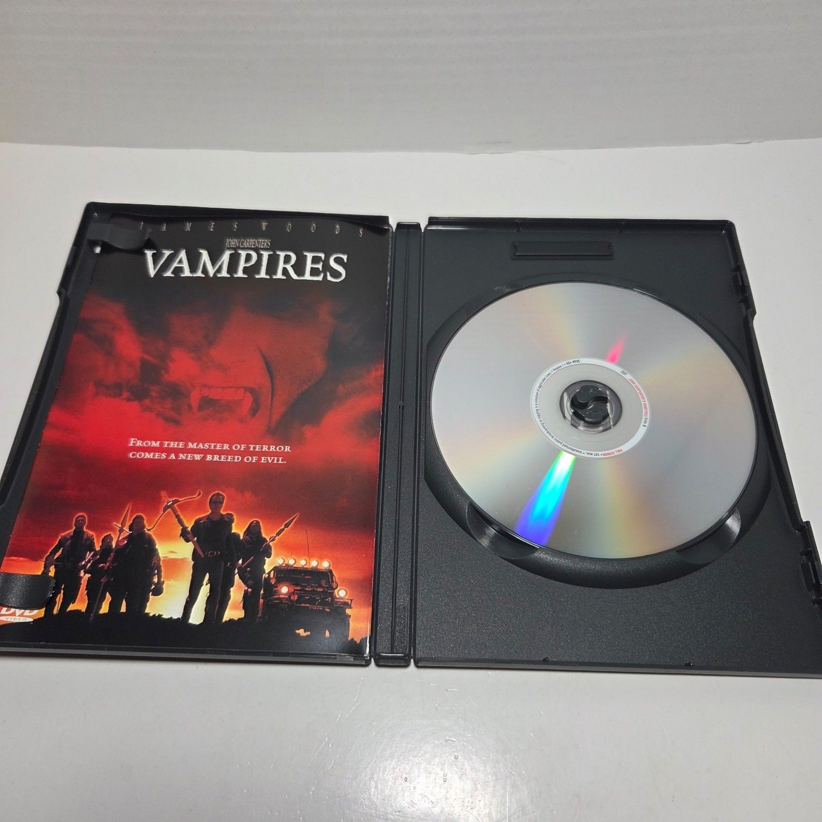 John Carpenter’s Vampires DVD 1998 James Woods Horror Cult Classic R-Rated