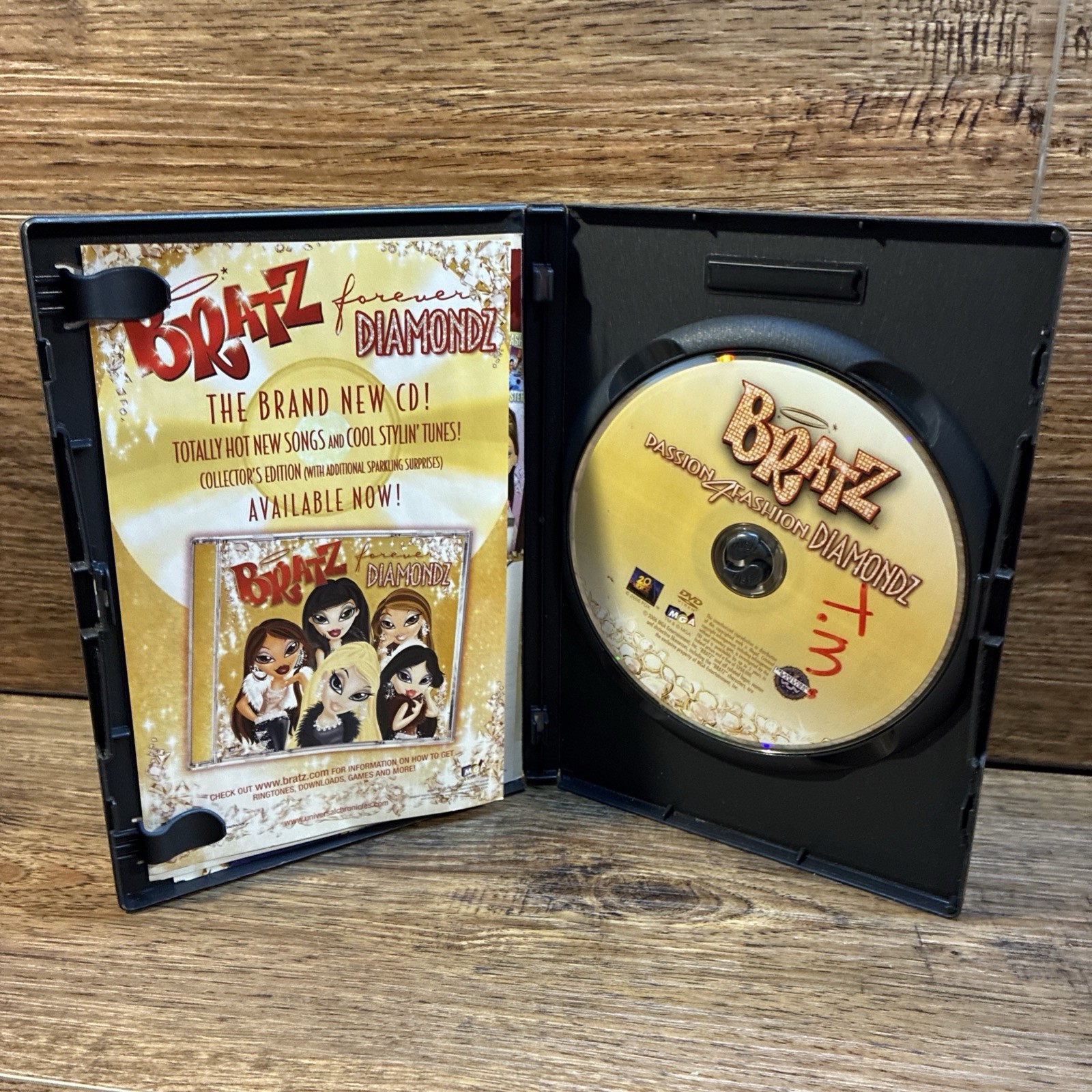 Bratz 4 DVD Lot Super Babyz Best Friends Forever Pampered Pets Fairy Tales