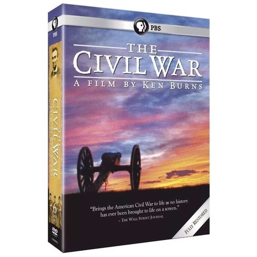 The CIVIL WAR: A Film by Ken Burns 6 Disk DVD Set… 1 Day Handling