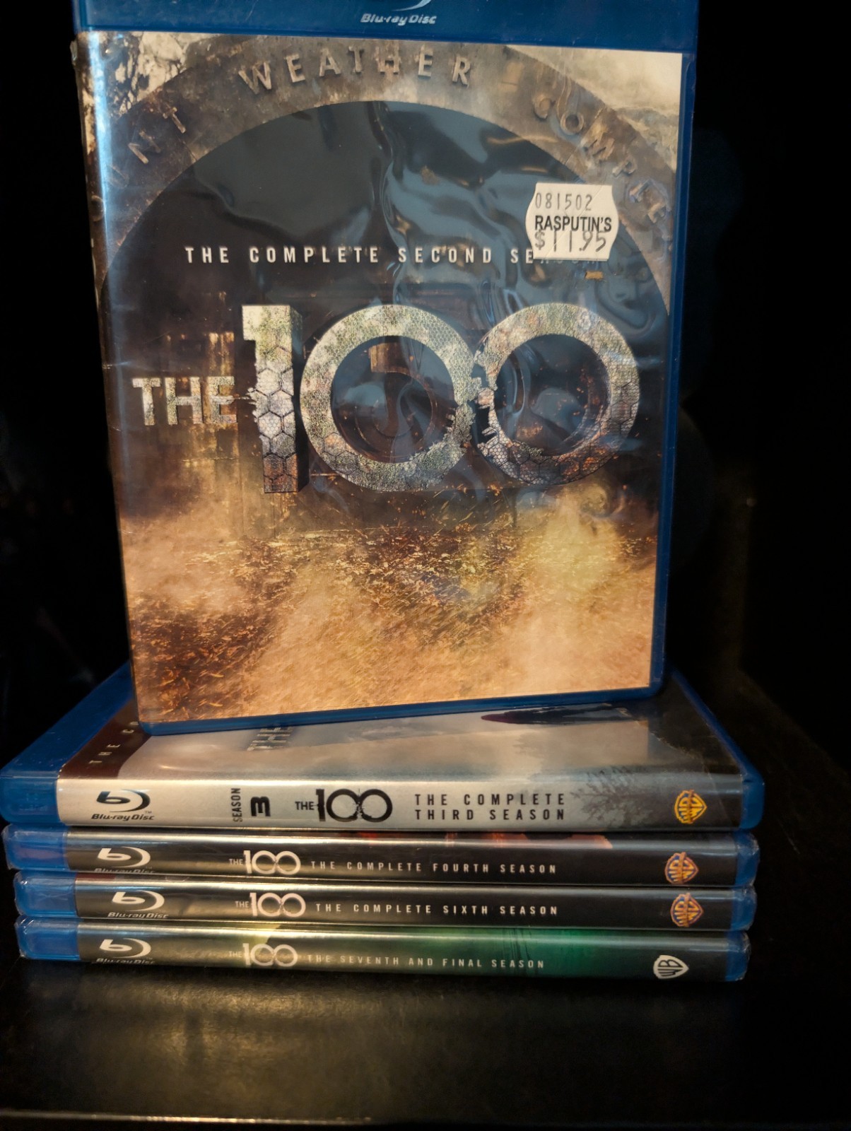 *RARE* The 100 Blu-ray Lot Seasons 1 2 3 4 6 7 MISSING SEASON 5! 4,6 &7 SEALED!