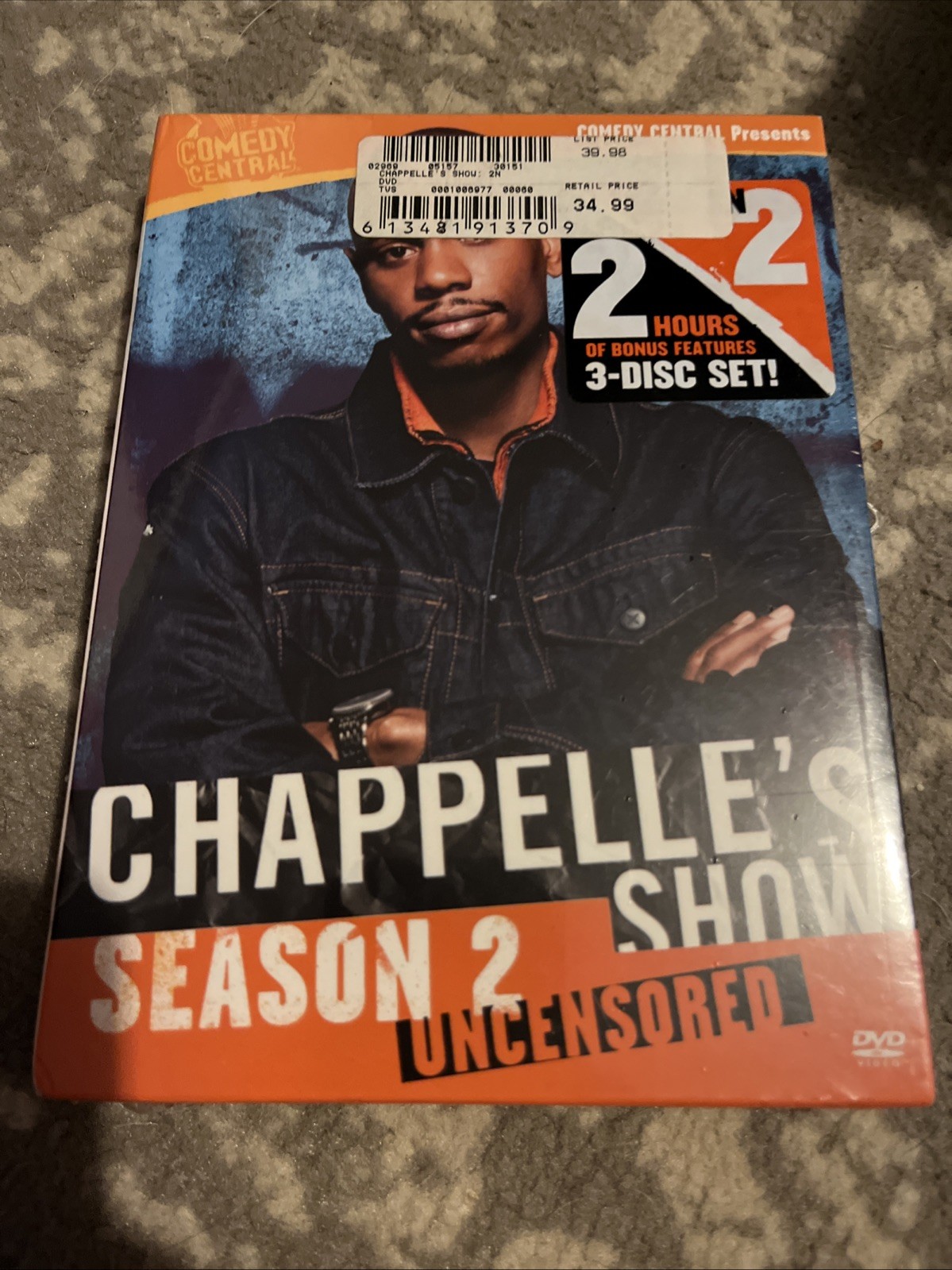 Chappelle’s Show: Season 2 Two Uncensored! (DVD, 2004) New Sealed Unaired Scenes