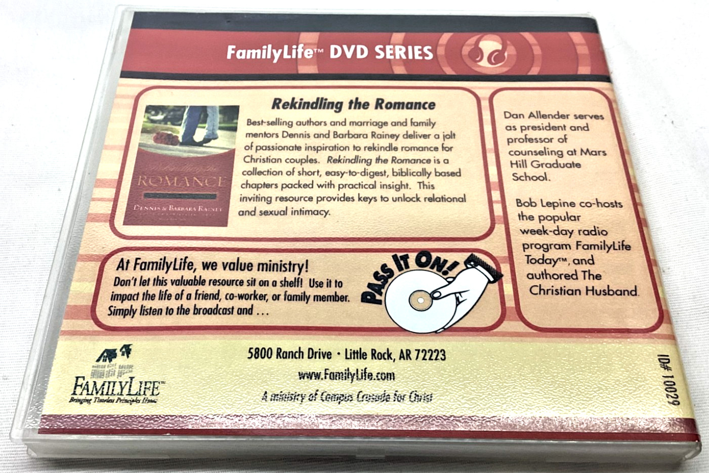 RARE Family Life DVD Series “Refueling Romance and Intimacy” Allender & Lepine