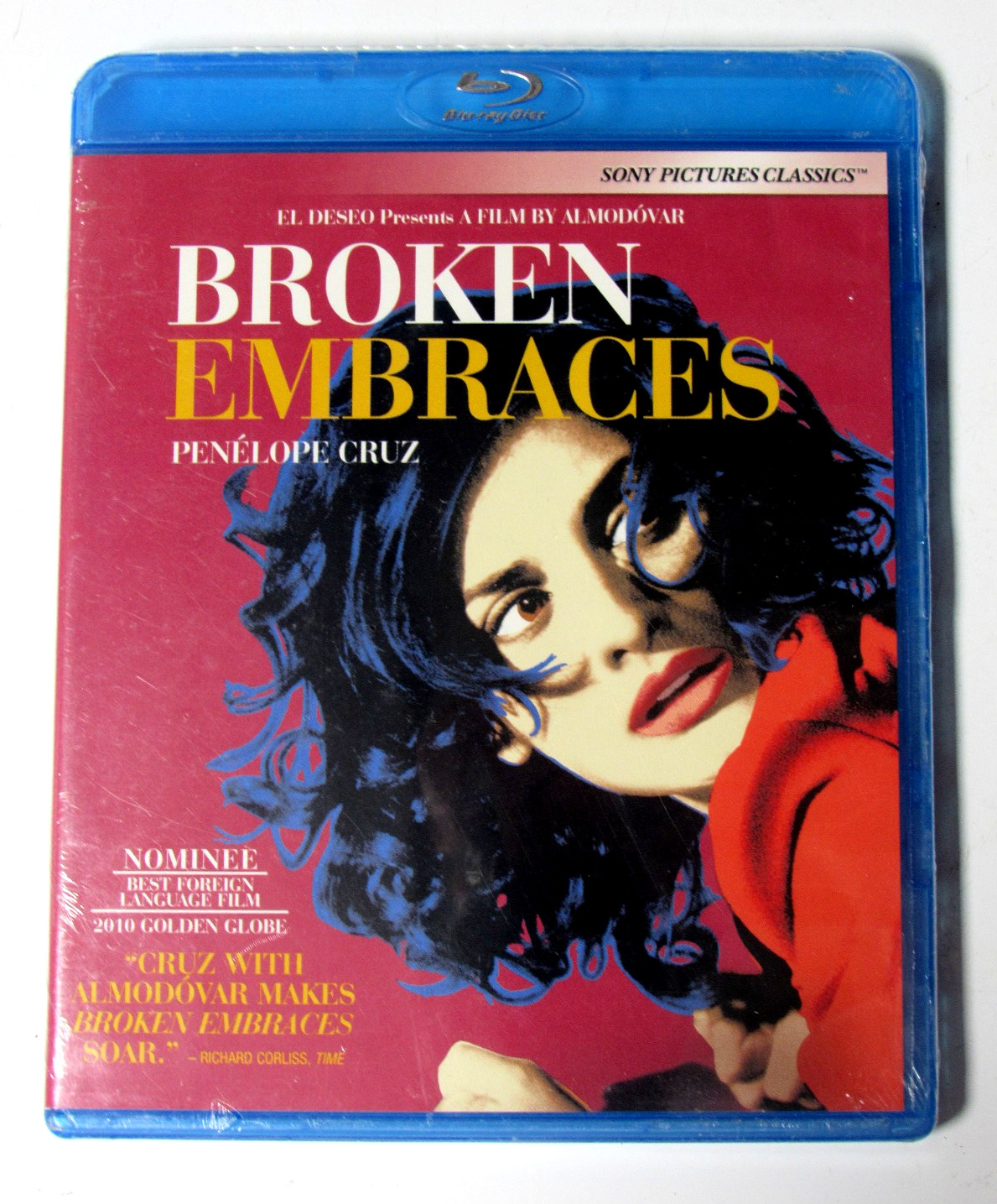 NEW Broken Embraces (Blu-ray, 2010) Almodovar, Penélope Cruz Region A NEW + FREE