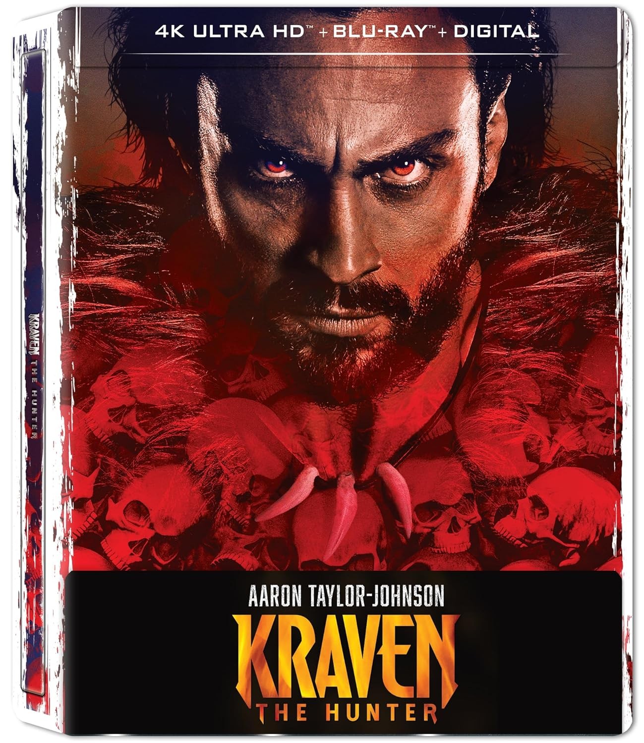 Steelbook Kraven The Hunter (4K UHD + Blu-ray + Digital) New