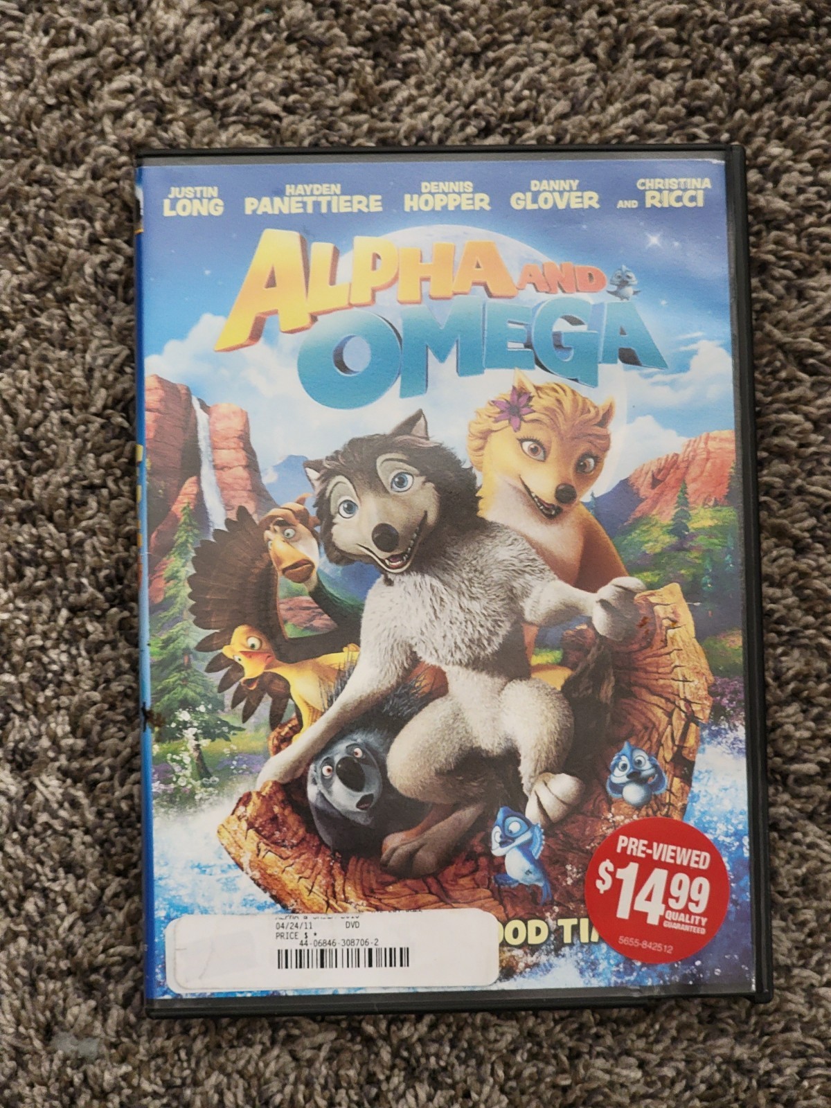 Alpha and Omega (DVD, 2010)